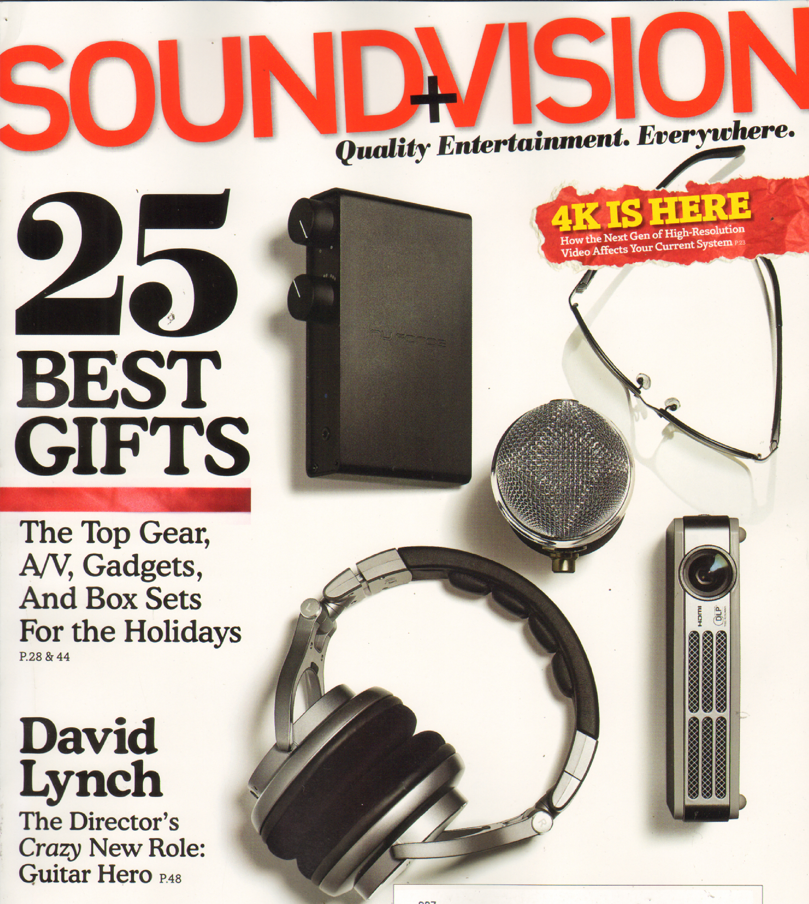 Sound-and-Vision December 01, 2011 Issue Cover