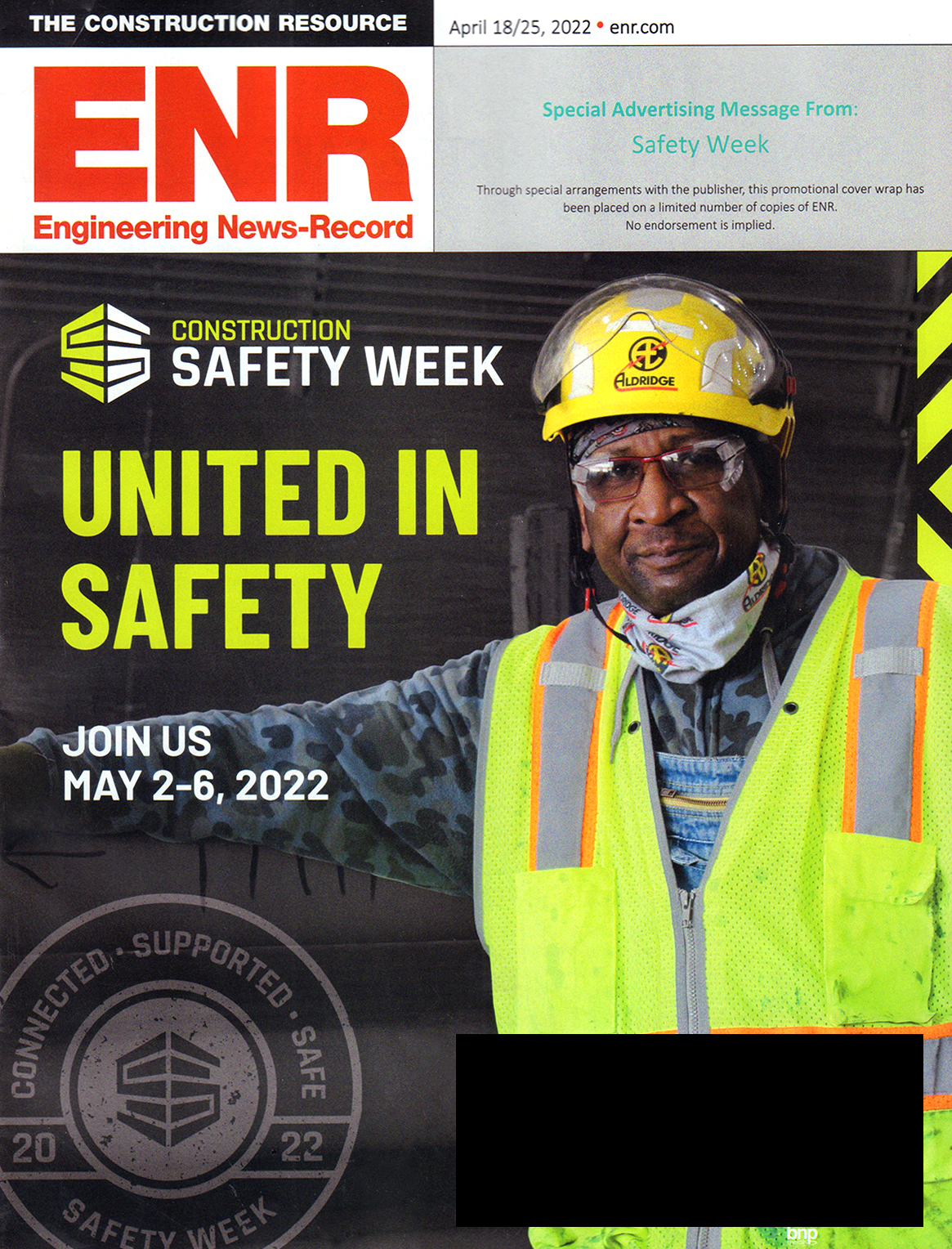 Engineering-News-Record April 18, 2022 Issue Cover