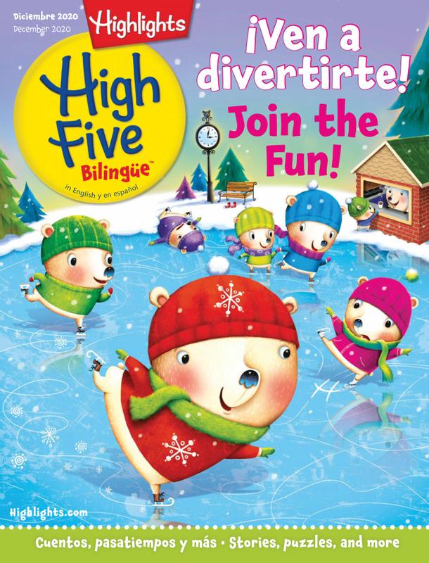 Highlights-High-Five-Bilingue December 01, 2020 Issue Cover