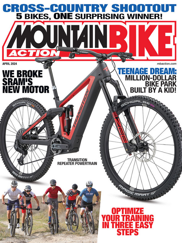 Mountain-Bike-Action April 01, 2024 Issue Cover