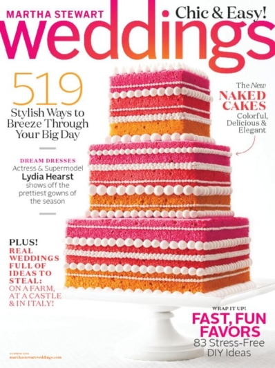 Martha Stewart Weddings June 01, 2016 Issue Cover