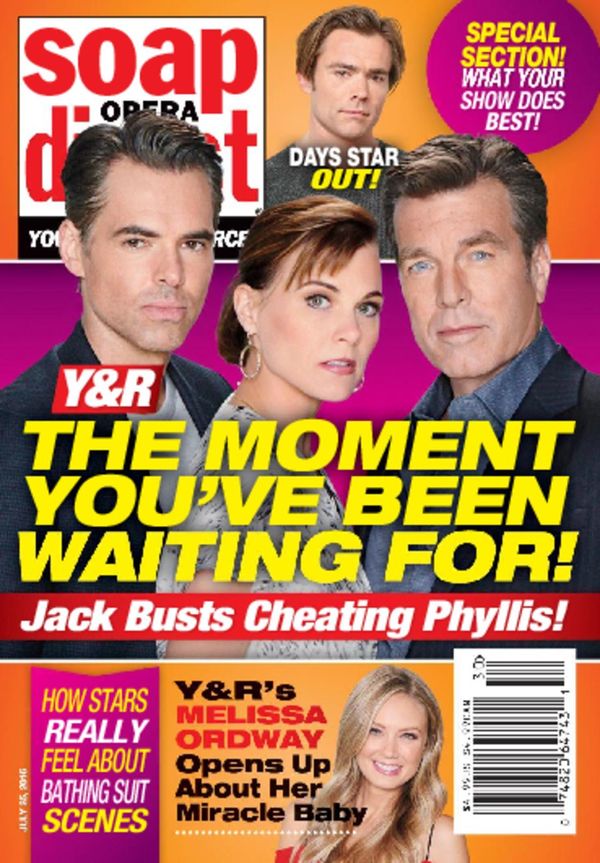 Soap-Opera-Digest July 25, 2016 Issue Cover
