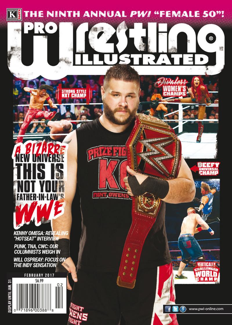 Pro-Wrestling-Illustrated February 01, 2017 Issue Cover