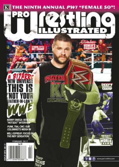 Pro Wrestling Illustrated February 01, 2017 Issue Cover
