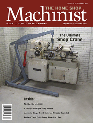 The-Home-Shop-Machinist September 01, 2021 Issue Cover