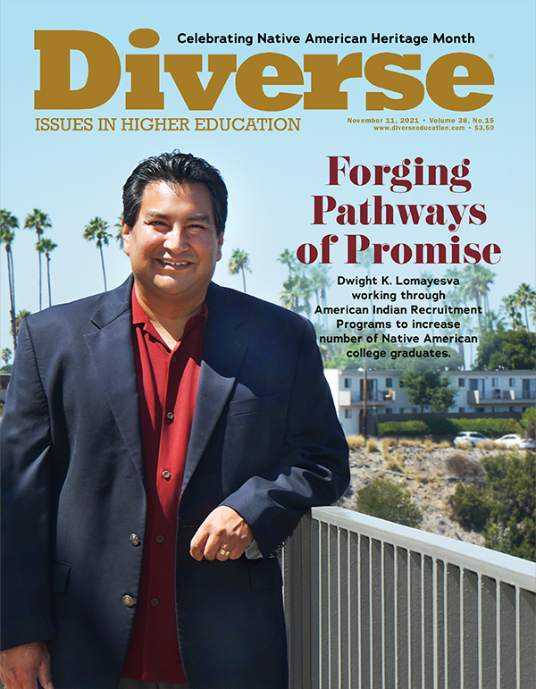 Diverse-Issues-In-Higher-Education November 11, 2021 Issue Cover