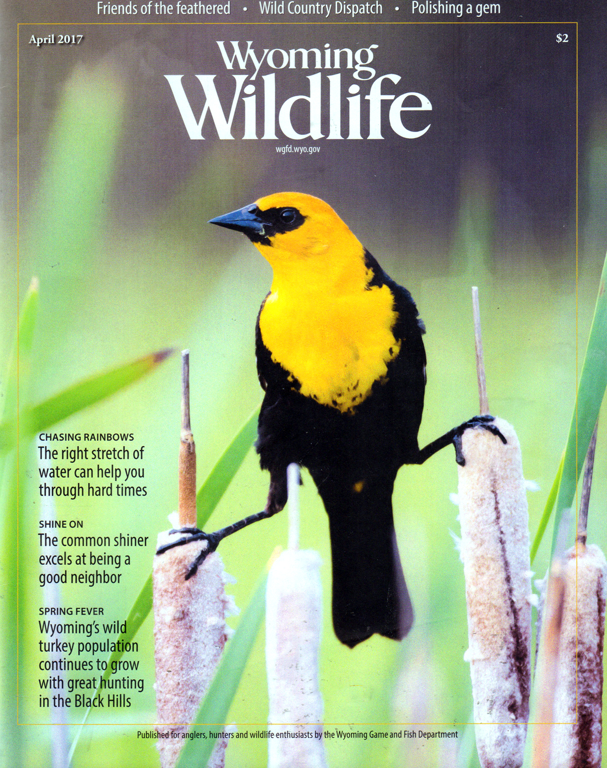 Wyoming-Wildlife April 01, 2017 Issue Cover