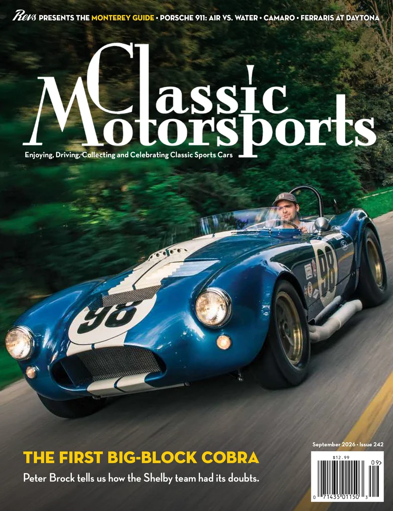 Classic-Motorsports September 01, 2026 Issue Cover