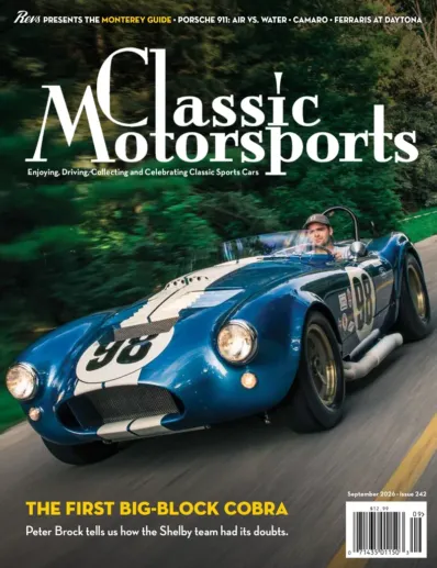 Classic Motorsports September 01, 2026 Issue Cover
