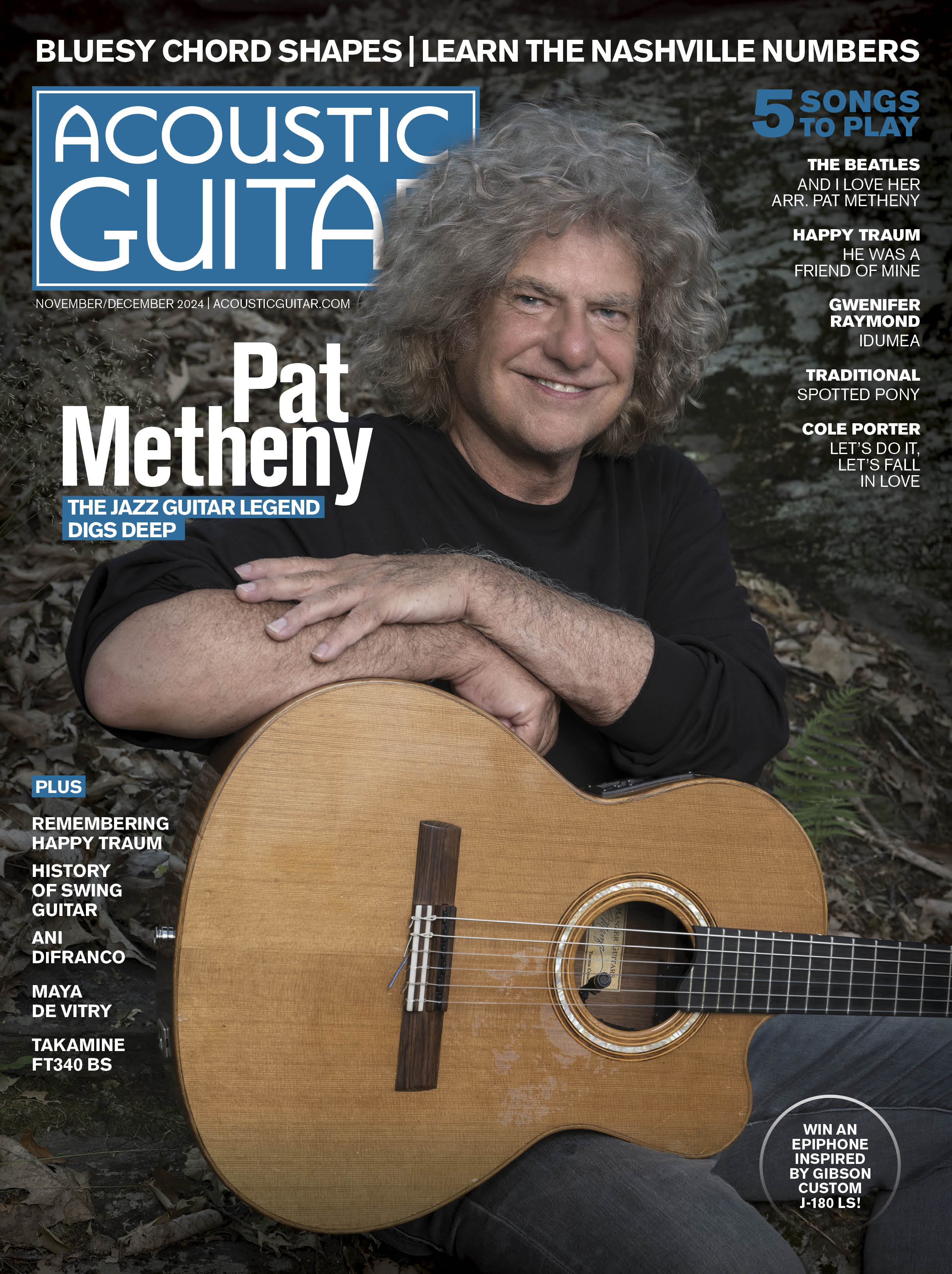 Acoustic-Guitar November 01, 2024 Issue Cover