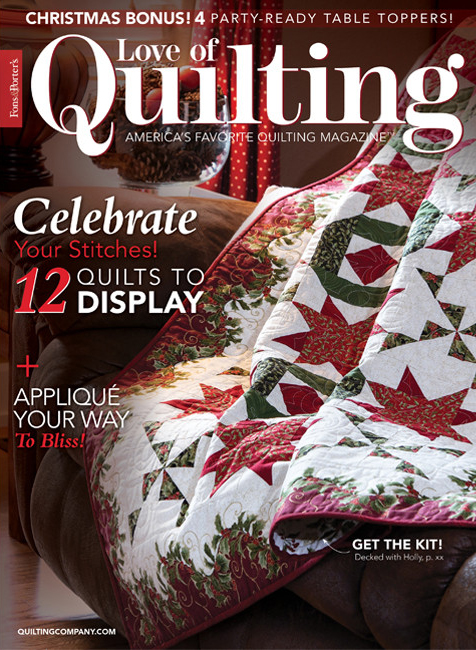Fons-and-Porters-Love-of-Quilting November 01, 2018 Issue Cover