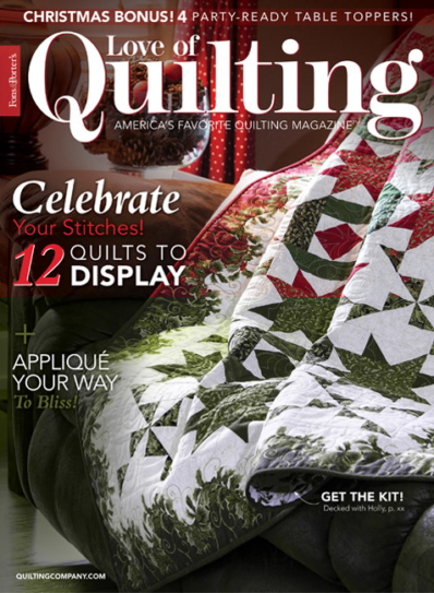 Fons & Porter's Love of Quilting November 01, 2018 Issue Cover