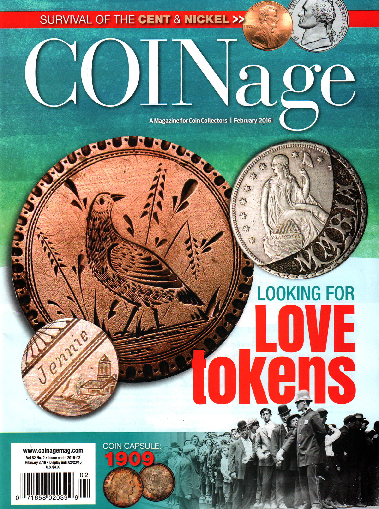Coinage February 01, 2016 Issue Cover