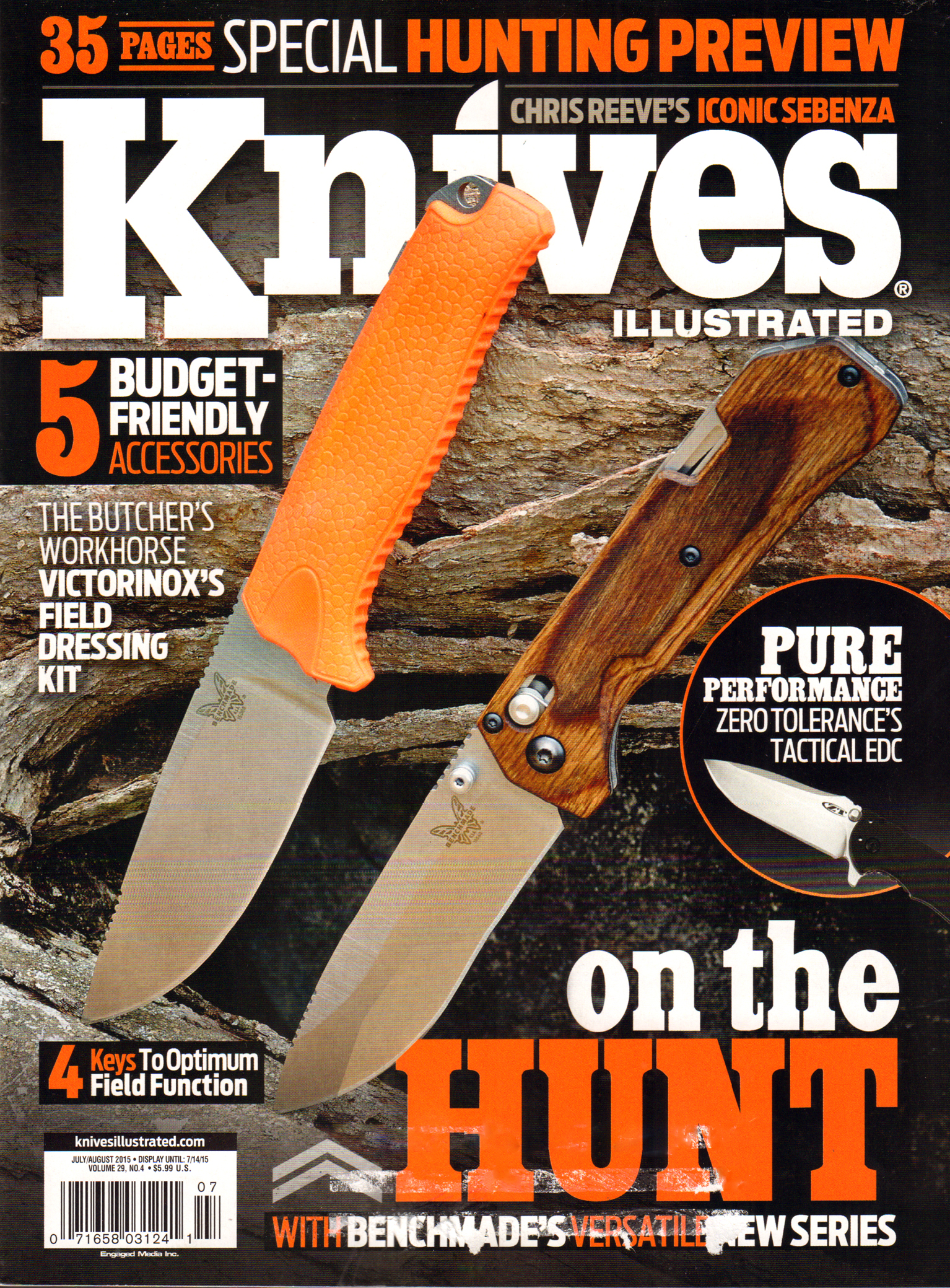 Knives-Illustrated July 01, 2015 Issue Cover