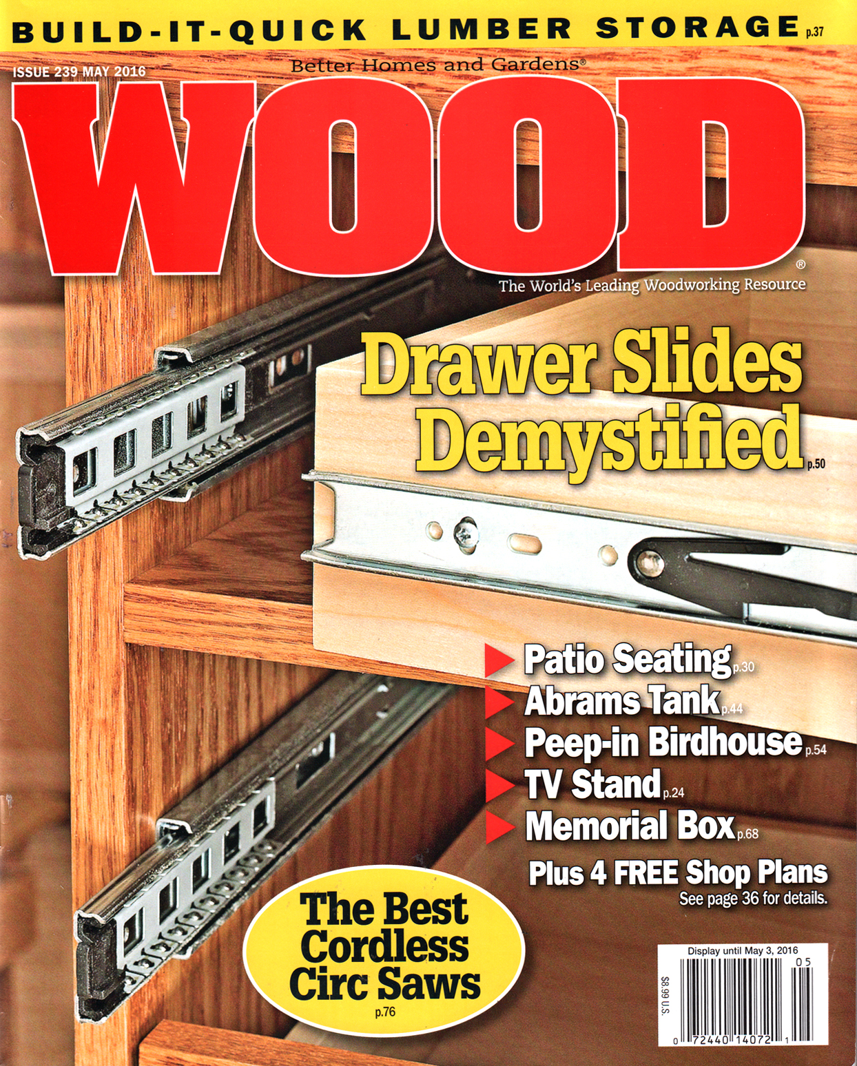 Wood May 01, 2016 Issue Cover