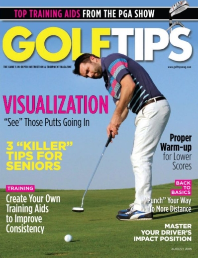 Golf Tips August 01, 2015 Issue Cover