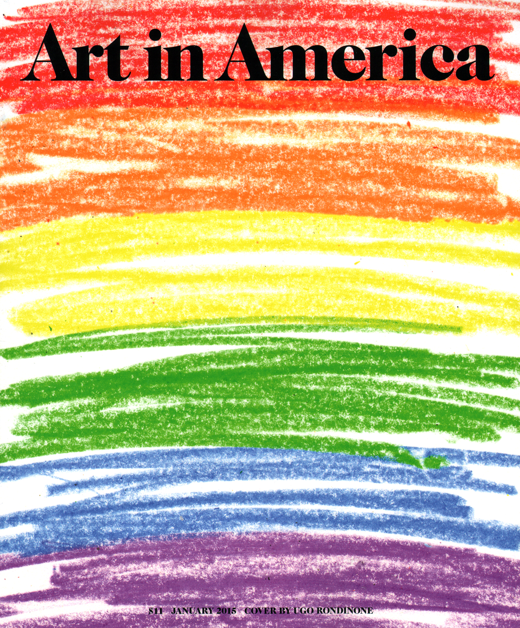 Art-In-America January 01, 2015 Issue Cover
