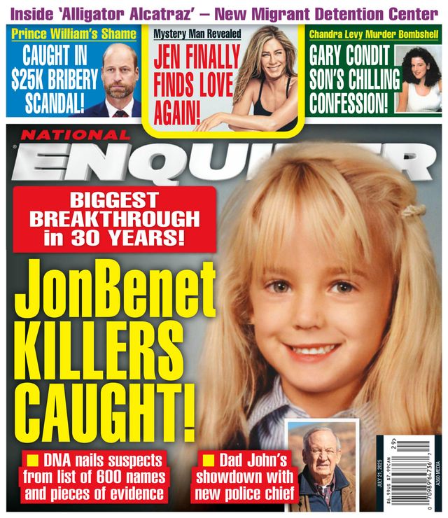 National-Enquirer July 21, 2025 Issue Cover