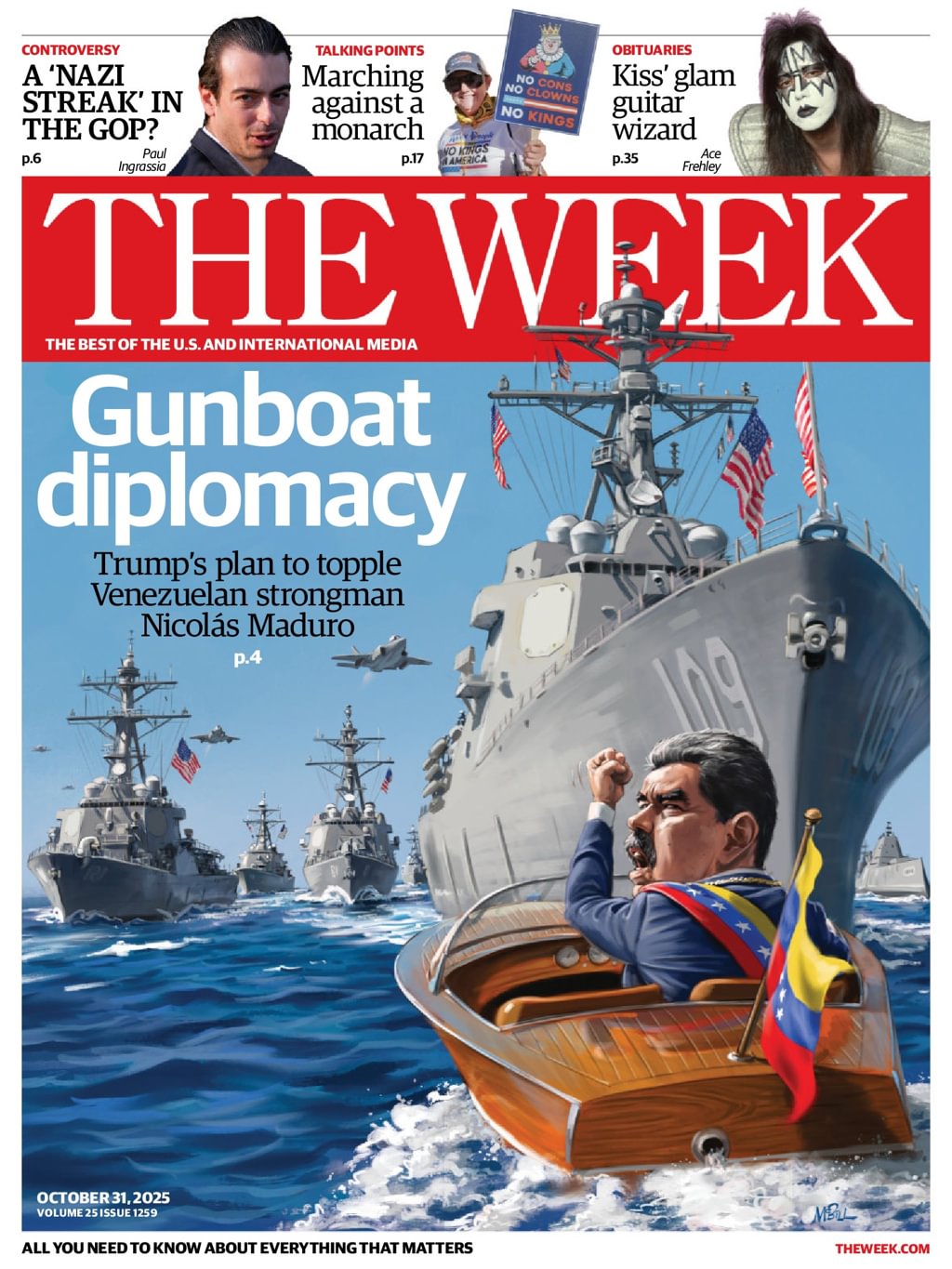 The-Week October 31, 2025 Issue Cover