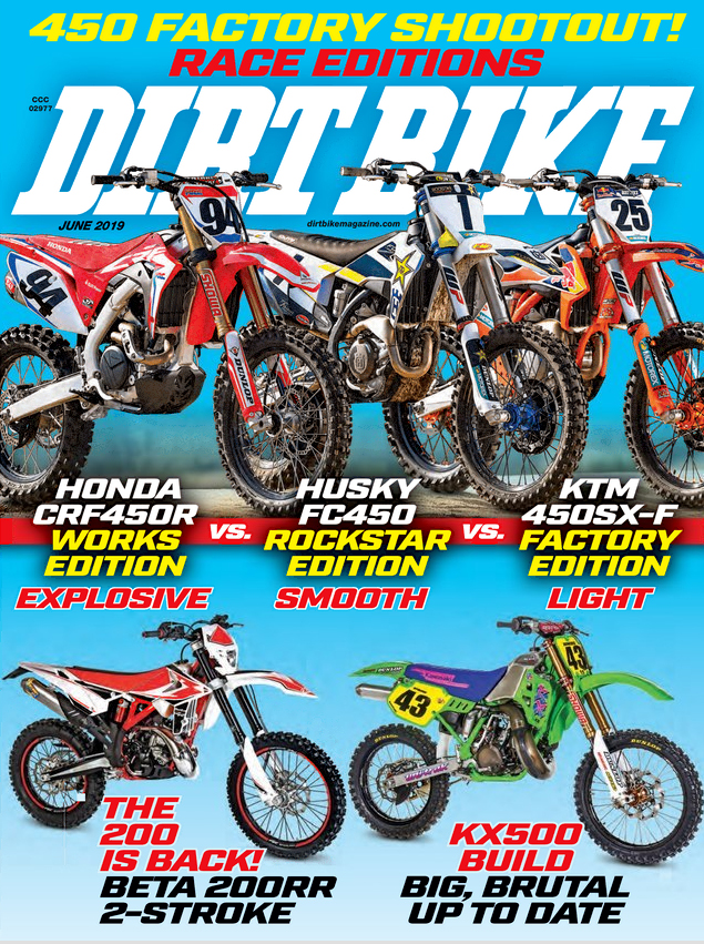 Dirt-Bike June 01, 2019 Issue Cover