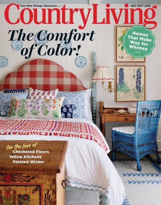 Country Living August 01, 2026 Issue Cover