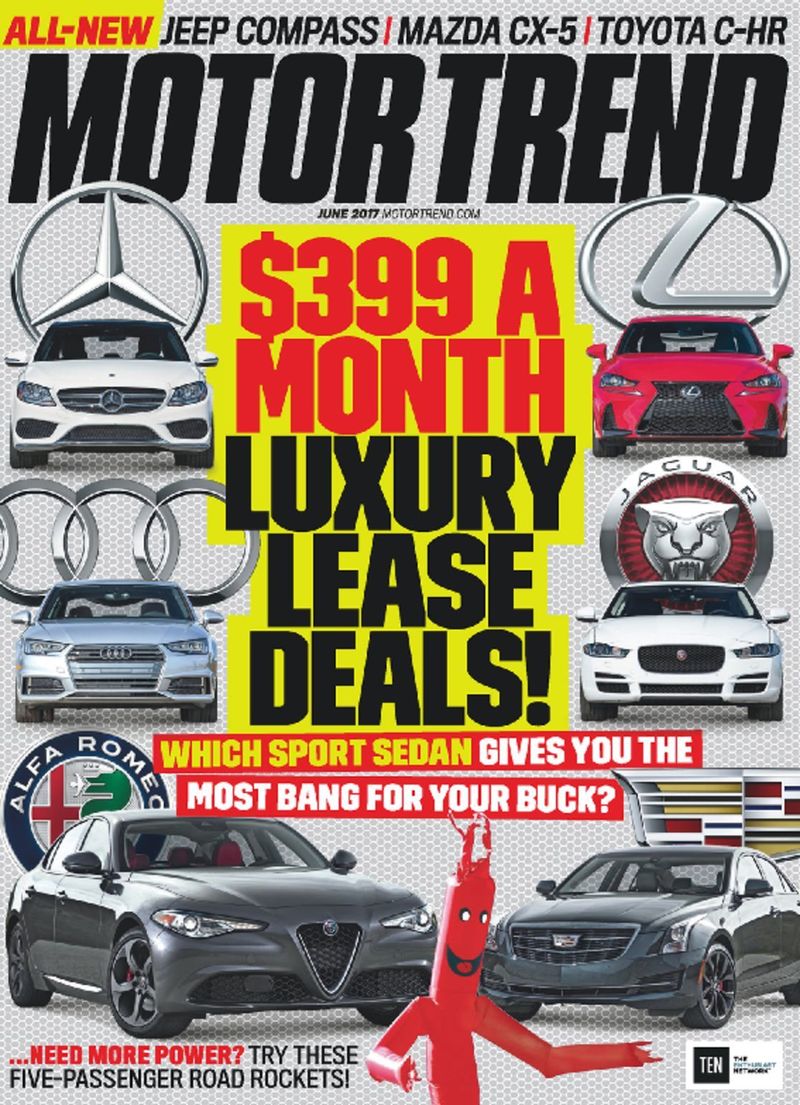 Motor-Trend June 01, 2017 Issue Cover