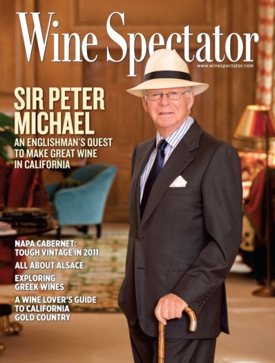 Wine Spectator November 15, 2014 Issue Cover