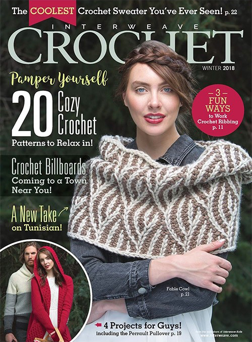 Interweave-Crochet December 01, 2017 Issue Cover