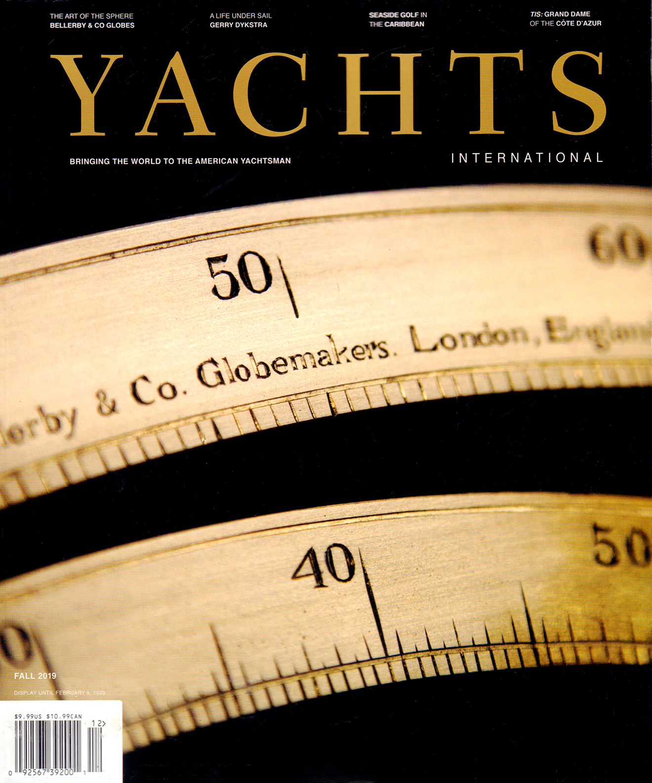 Yachts-International September 01, 2019 Issue Cover