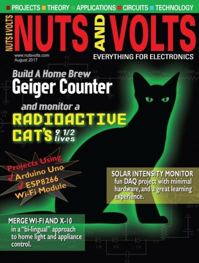 Nuts & Volts August 01, 2017 Issue Cover