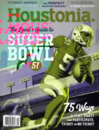 Houstonia January 01, 2017 Issue Cover
