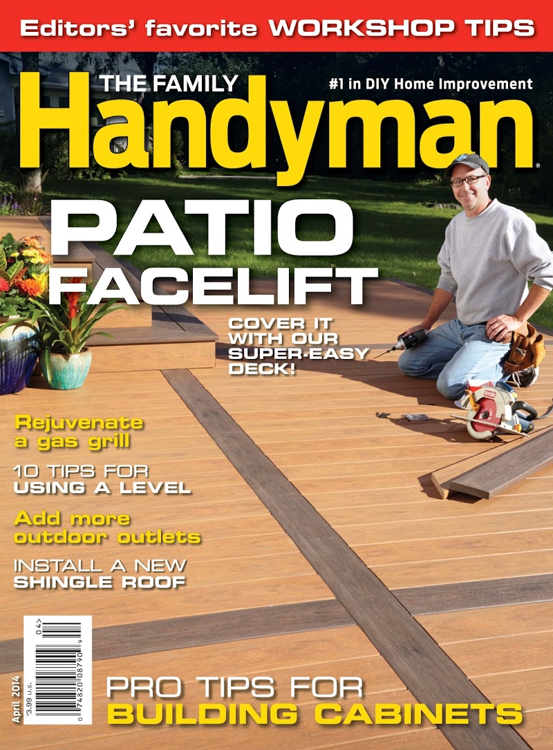 The-Family-Handyman April 01, 2014 Issue Cover