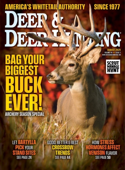 Deer & Deer Hunting August 01, 2025 Issue Cover