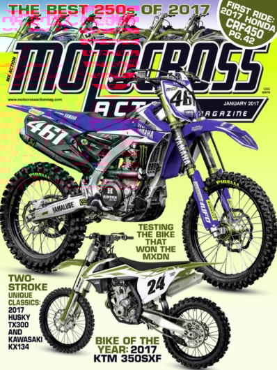 Motocross Action November 01, 2018 Issue Cover