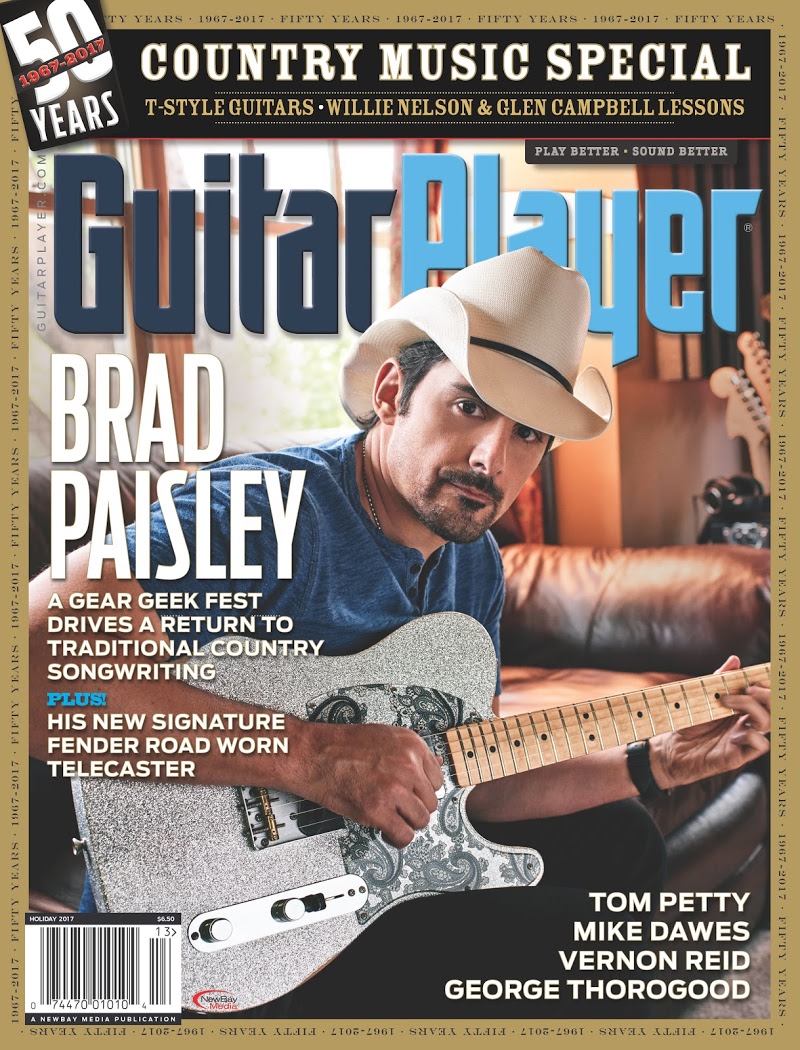 Guitar-Player December 25, 2017 Issue Cover