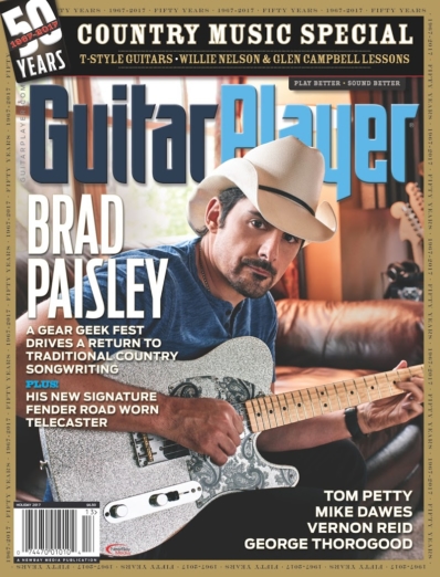 Guitar Player December 25, 2017 Issue Cover