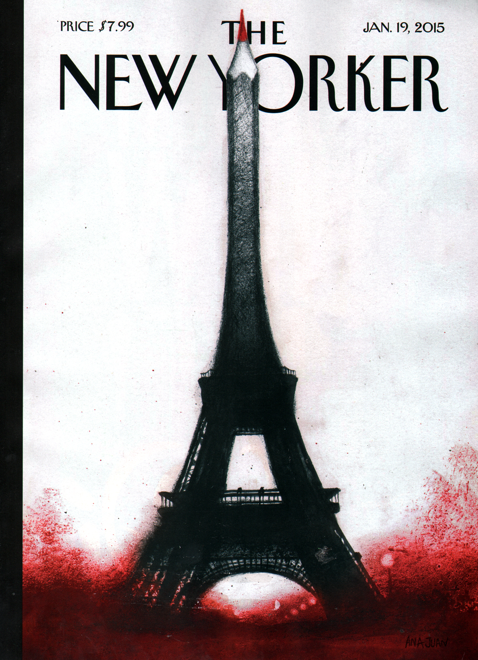 The-New-Yorker January 19, 2015 Issue Cover