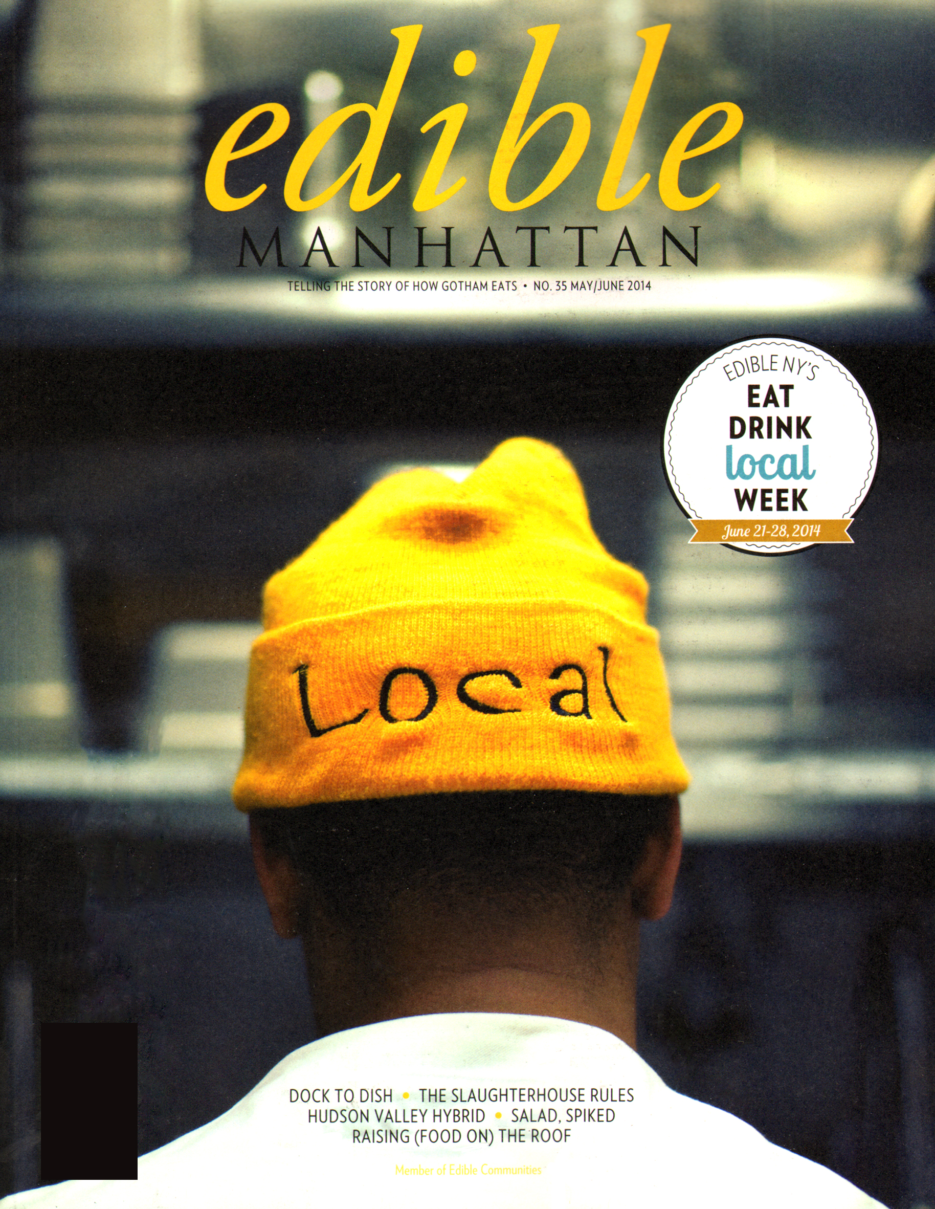 Edible-Manhattan May 01, 2014 Issue Cover