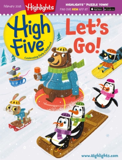 Highlights High Five February 01, 2018 Issue Cover