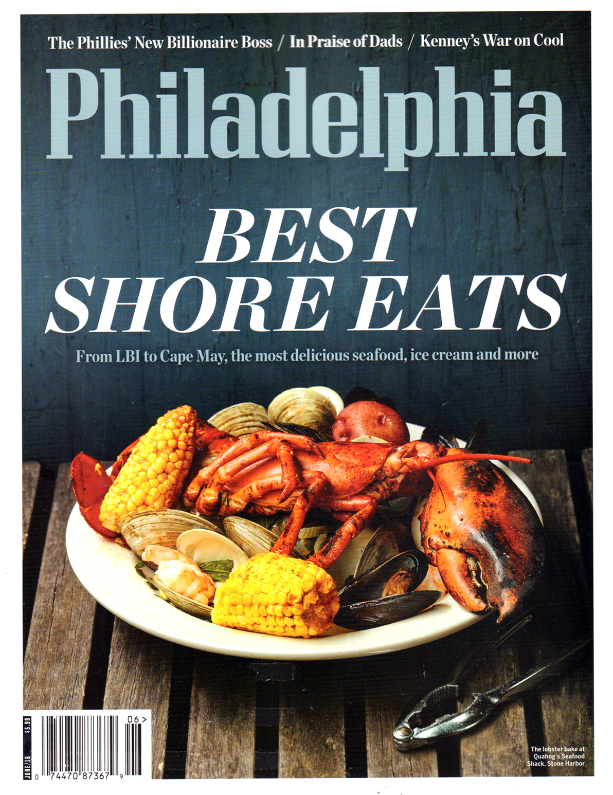 Philadelphia-Magazine June 01, 2016 Issue Cover