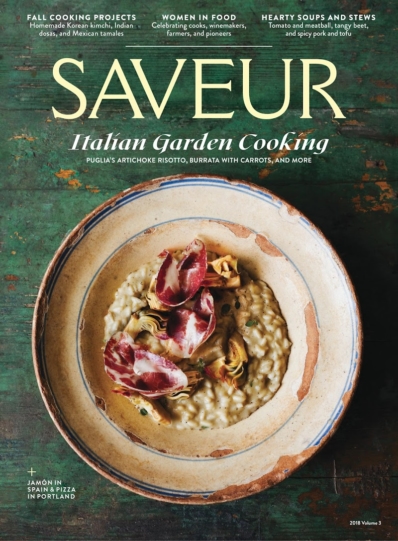 Saveur September 01, 2018 Issue Cover