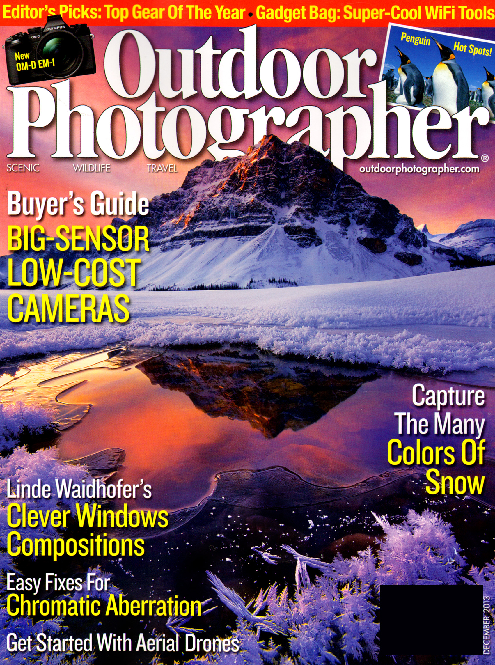 outdoor-photographer December 01, 2013 Issue Cover
