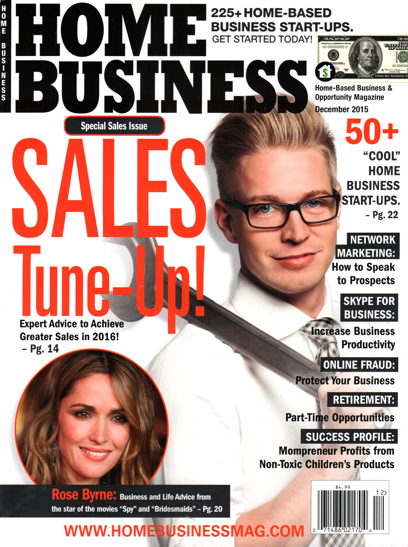 Home-Business-Magazine December 01, 2015 Issue Cover