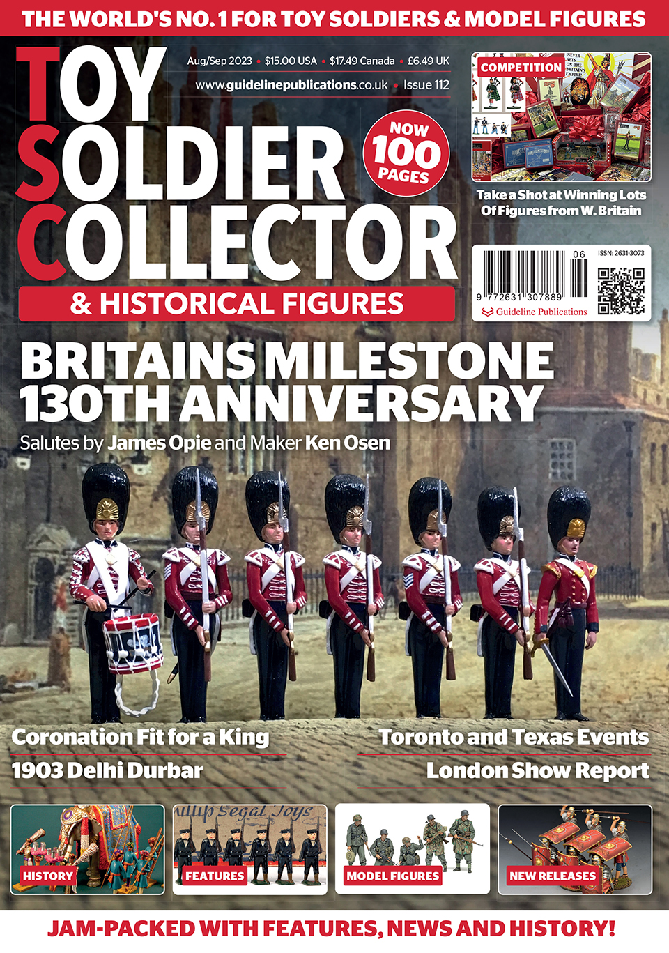 Toy-Soldier-Collector-and-Historical-Figures August 01, 2023 Issue Cover