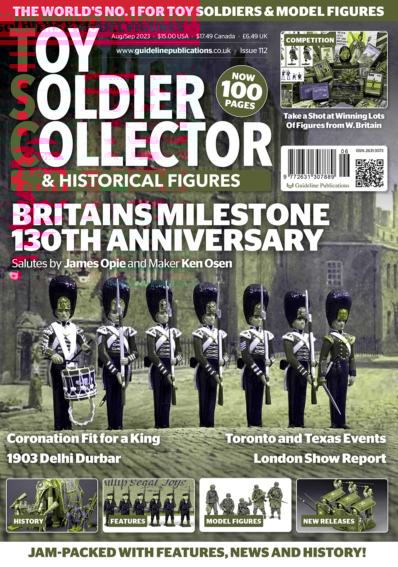 Toy Soldier Collector and Historical Figures August 01, 2023 Issue Cover