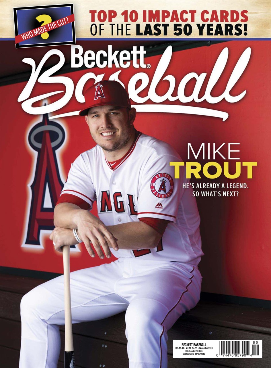 Beckett-Baseball November 01, 2019 Issue Cover