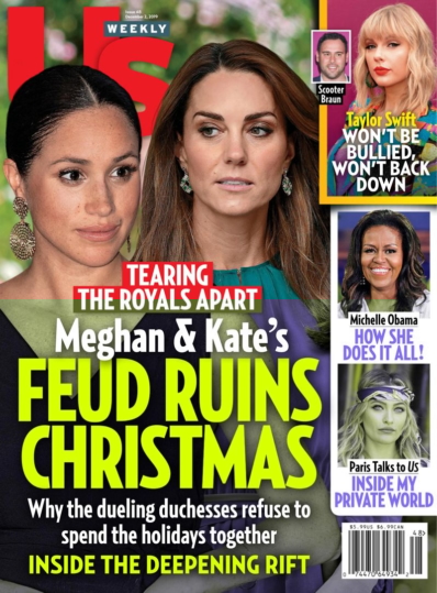 Us Weekly December 02, 2019 Issue Cover