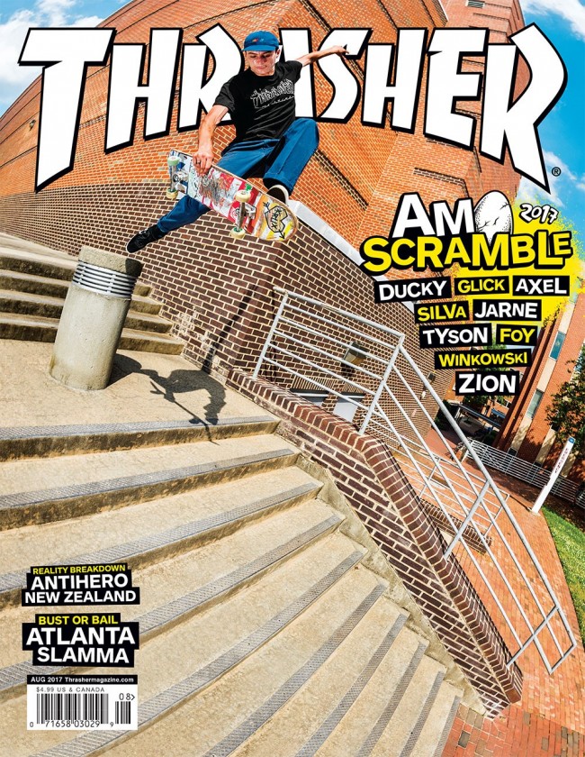 Thrasher August 01, 2017 Issue Cover