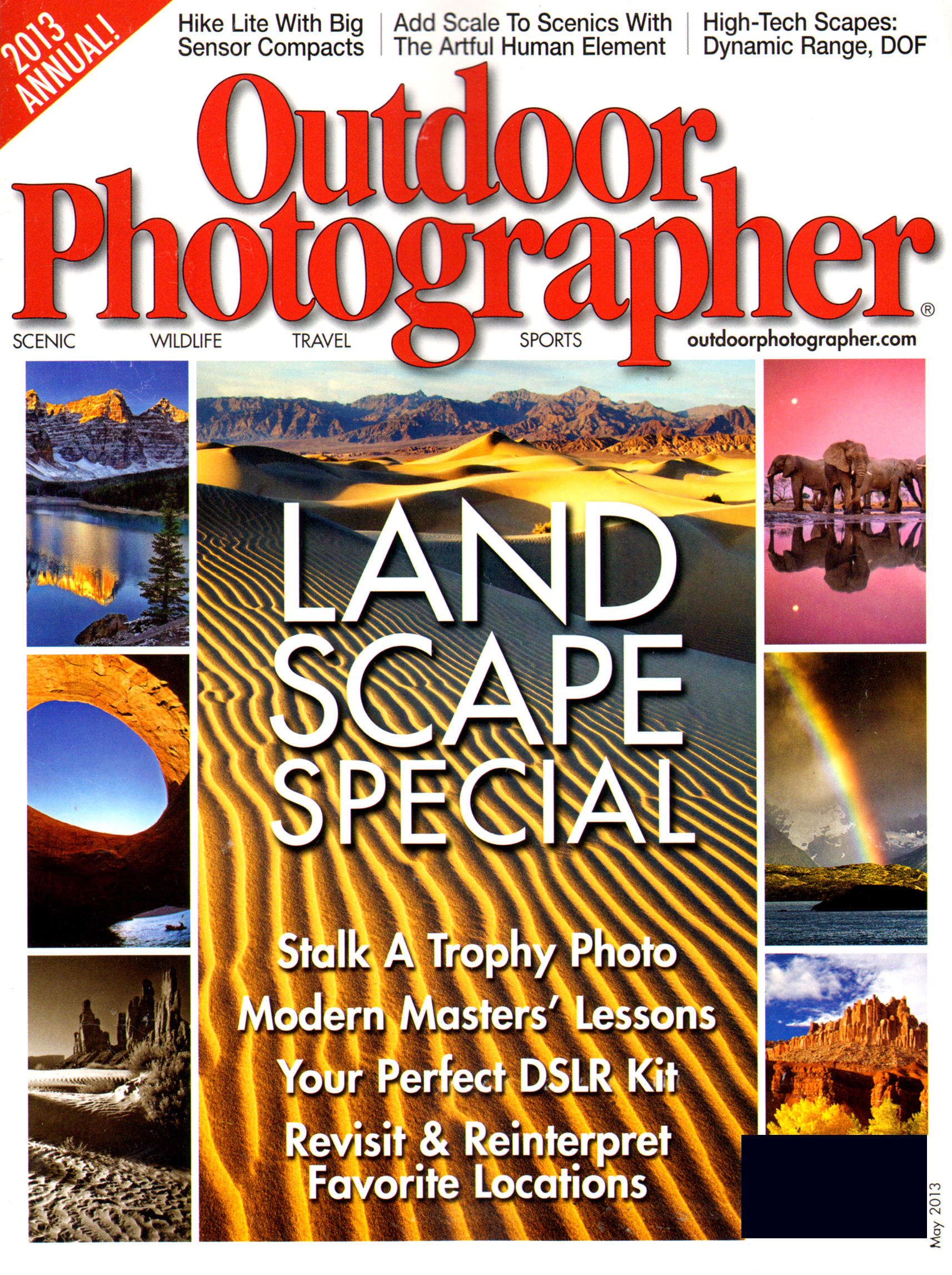 outdoor-photographer May 01, 2013 Issue Cover
