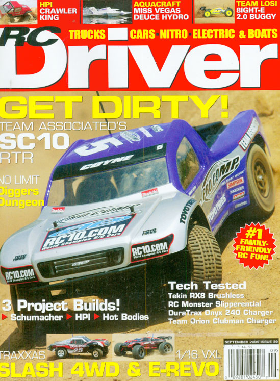 RC-Driver September 01, 2009 Issue Cover